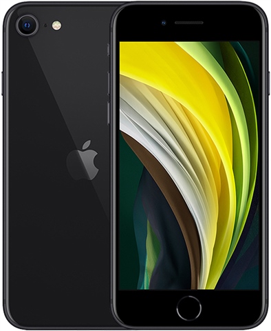 Apple iPhone SE (2nd Generation) 128GB Black, Unlocked C